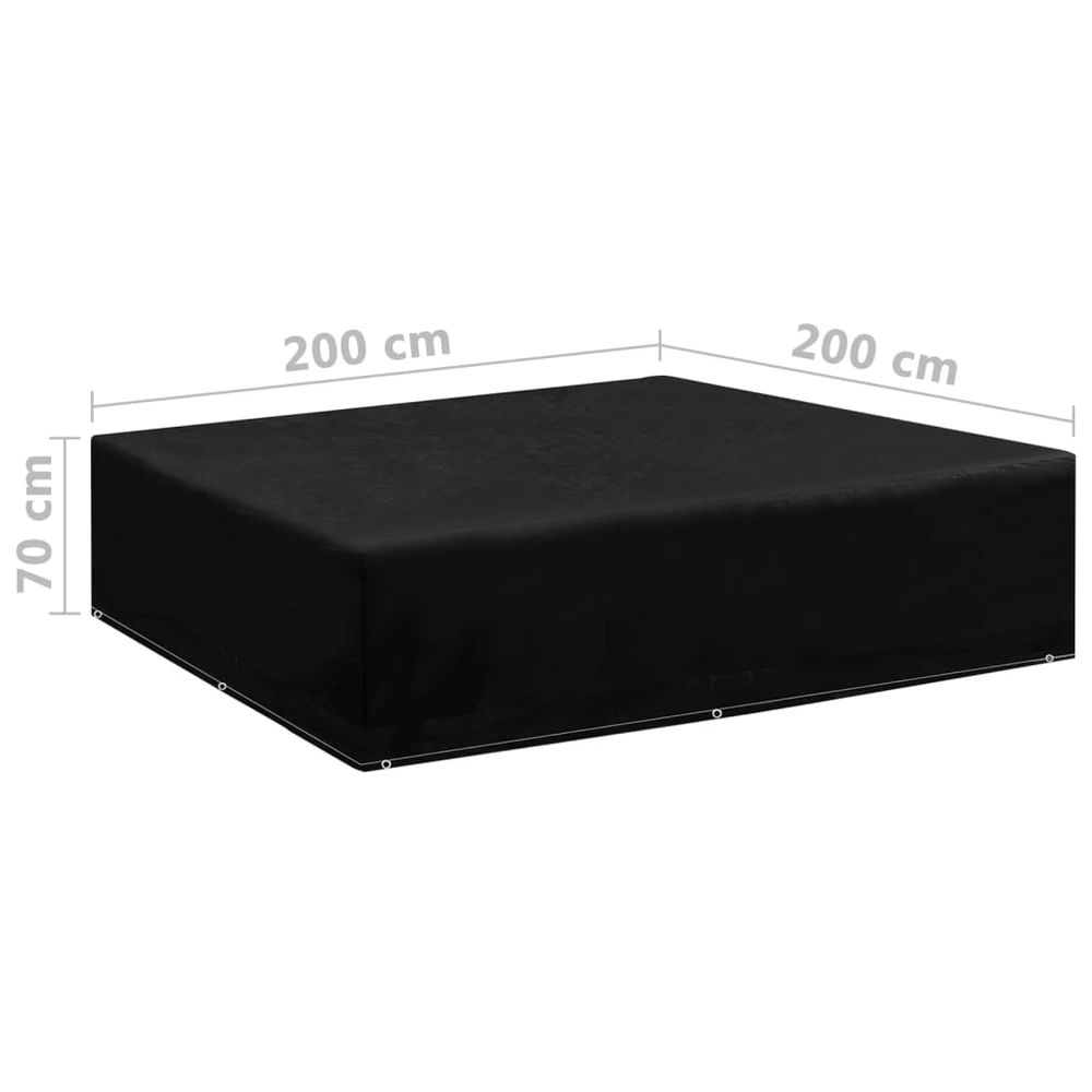 Dvivietė sodo sofa su pagalvėlėmis, juodos spalvos, poliratanas
