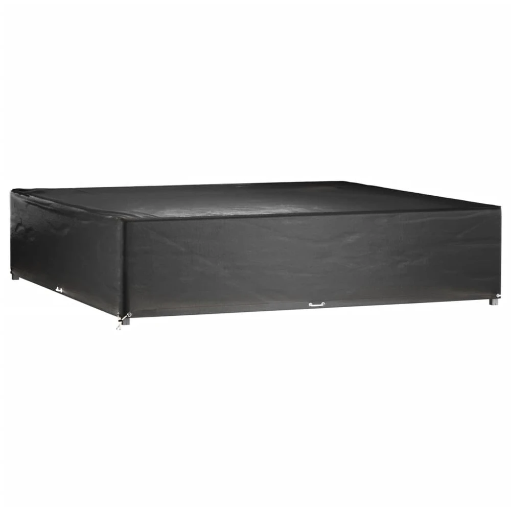 Dvivietė sodo sofa su pagalvėlėmis, pilkos spalvos, bambukas