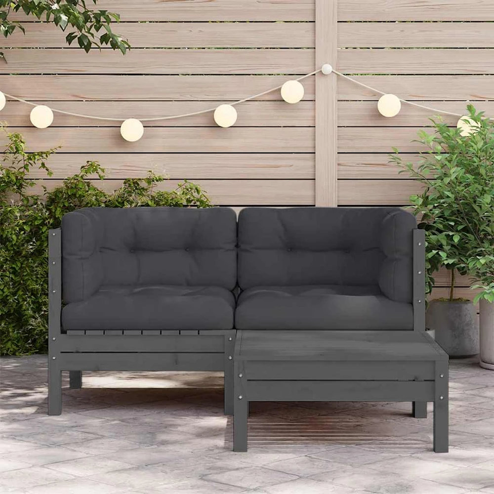 Dvivietė sodo sofa su pagalvėlėmis, smėlio spalvos, poliratanas