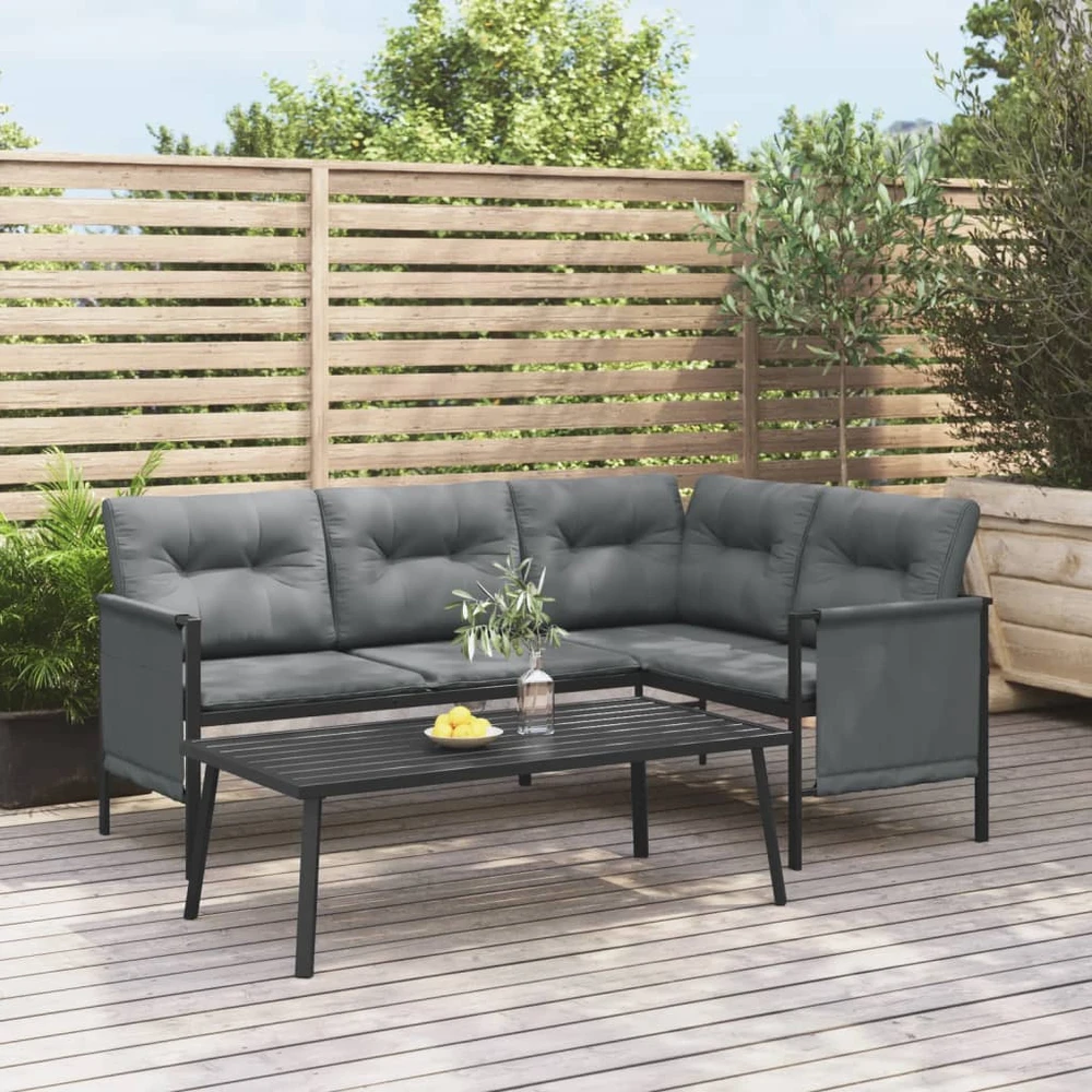 Dvivietė sodo sofa su pagalvėlėmis, smėlio spalvos, poliratanas