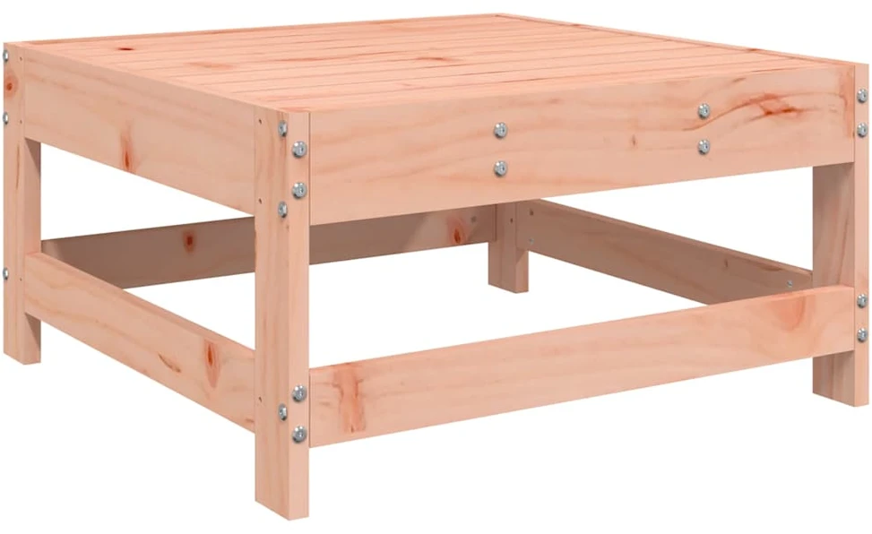 Dvivietė sodo sofa su staliuku ir pagalvėlėmis, smėlio spalvos