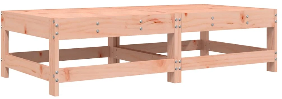 Dvivietė sodo sofa su staliuku/taburetėmis, pilka, poliratanas