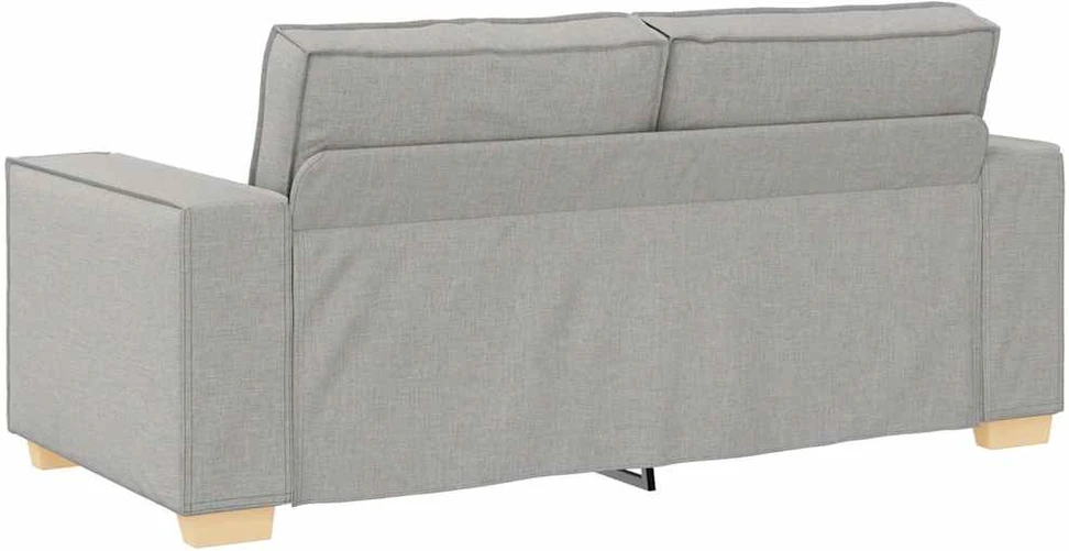 Dvivietė sofa, debesų pilka, 180x78x84 cm, audinys