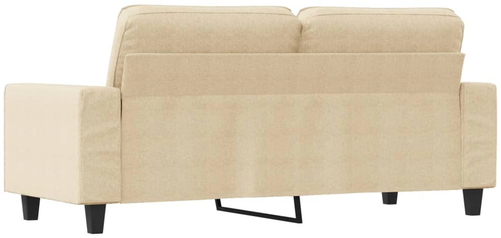 Dvivietė sofa, kreminės spalvos, 140cm, audinys