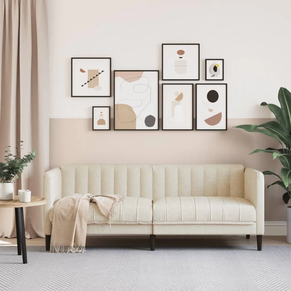 Dvivietė sofa, linas