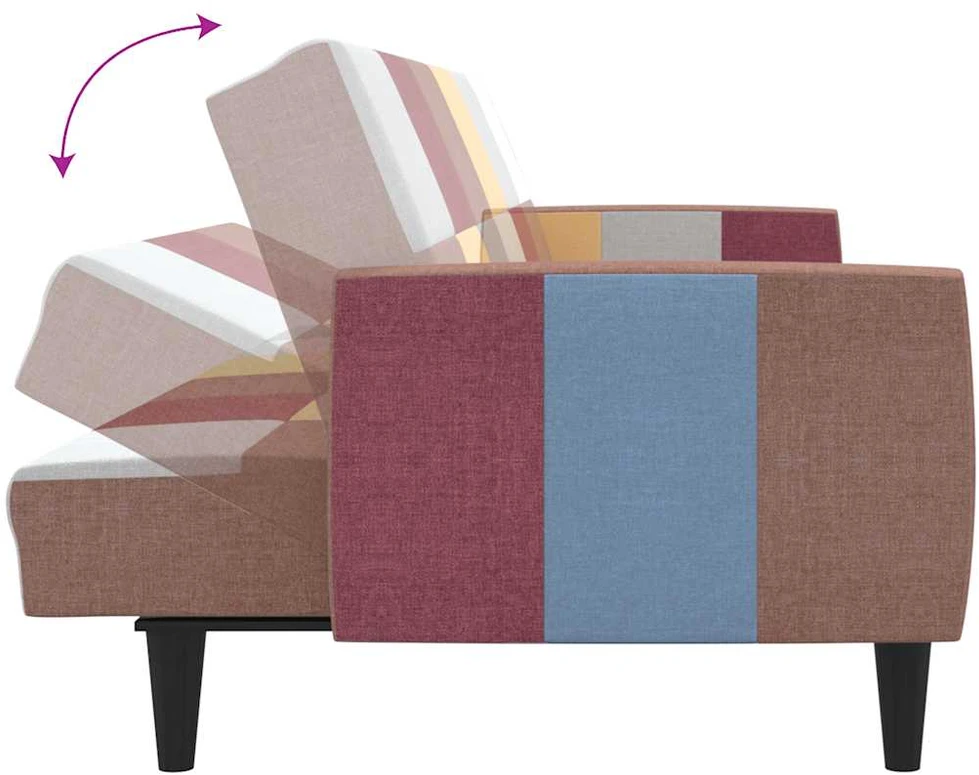 Dvivietė sofa-lova, audinys