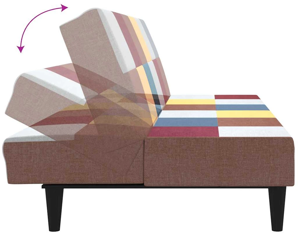 Dvivietė sofa-lova, audinys