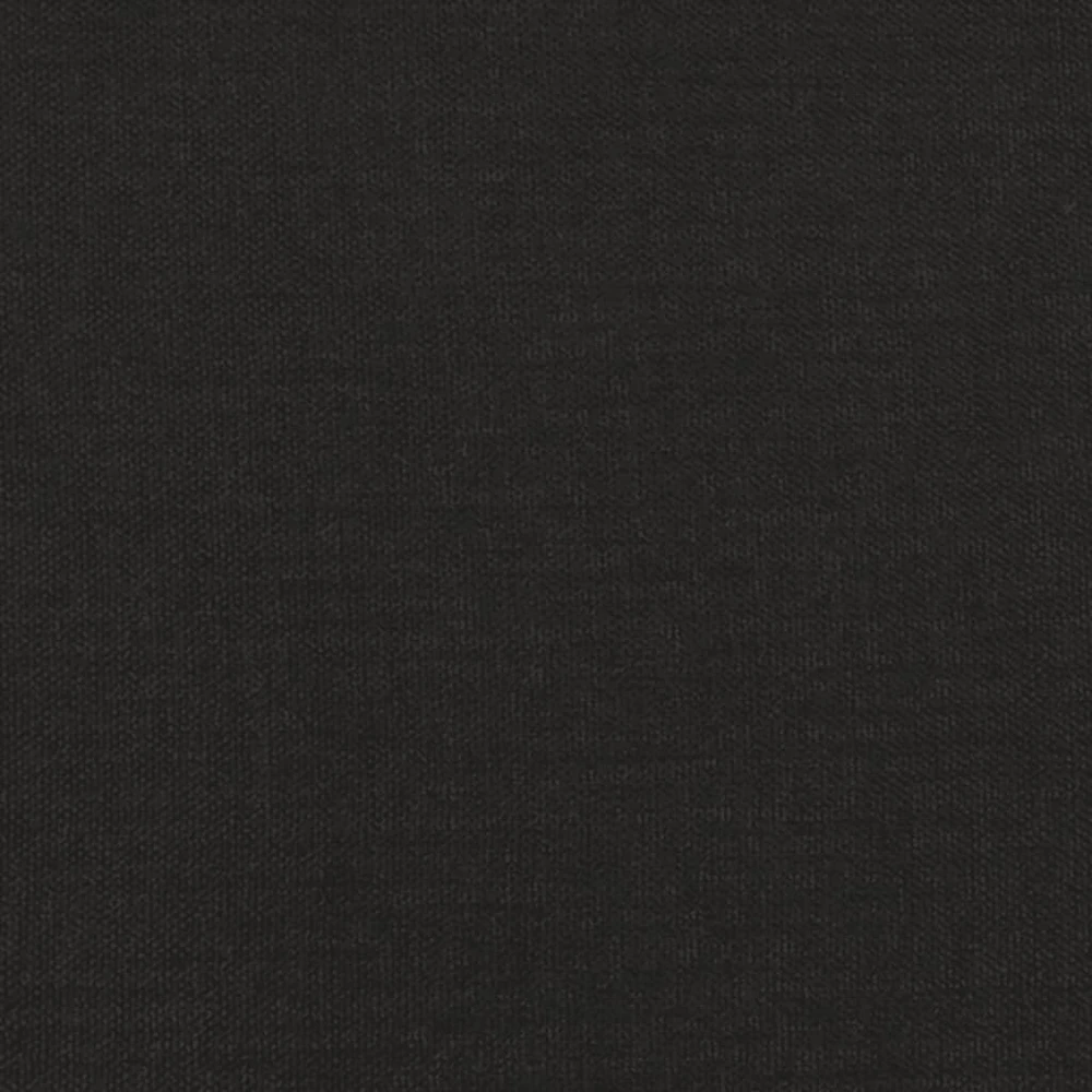 Dvivietė sofa-lova, juodos spalvos, audinys
