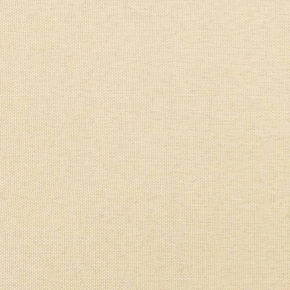 Dvivietė sofa-lova, kreminės spalvos, audinys