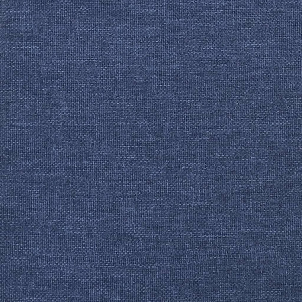 Dvivietė sofa-lova, mėlynos spalvos, audinys