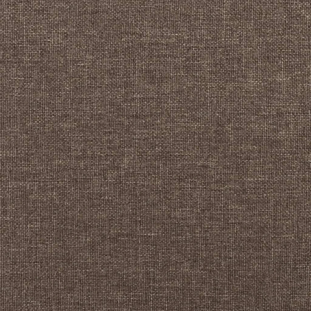 Dvivietė sofa-lova su dvejomis pagalvėmis, taupe, audinys