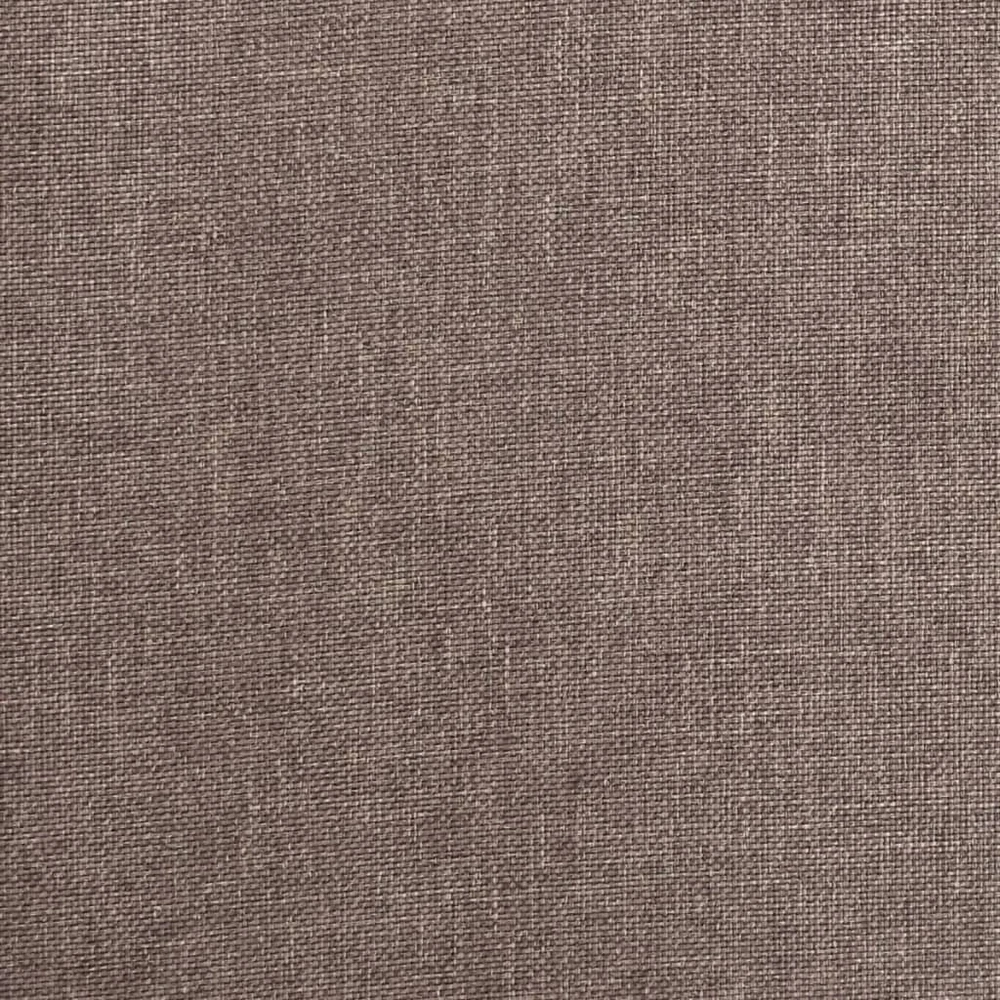 Dvivietė sofa-lova su dvejomis pagalvėmis, taupe, audinys