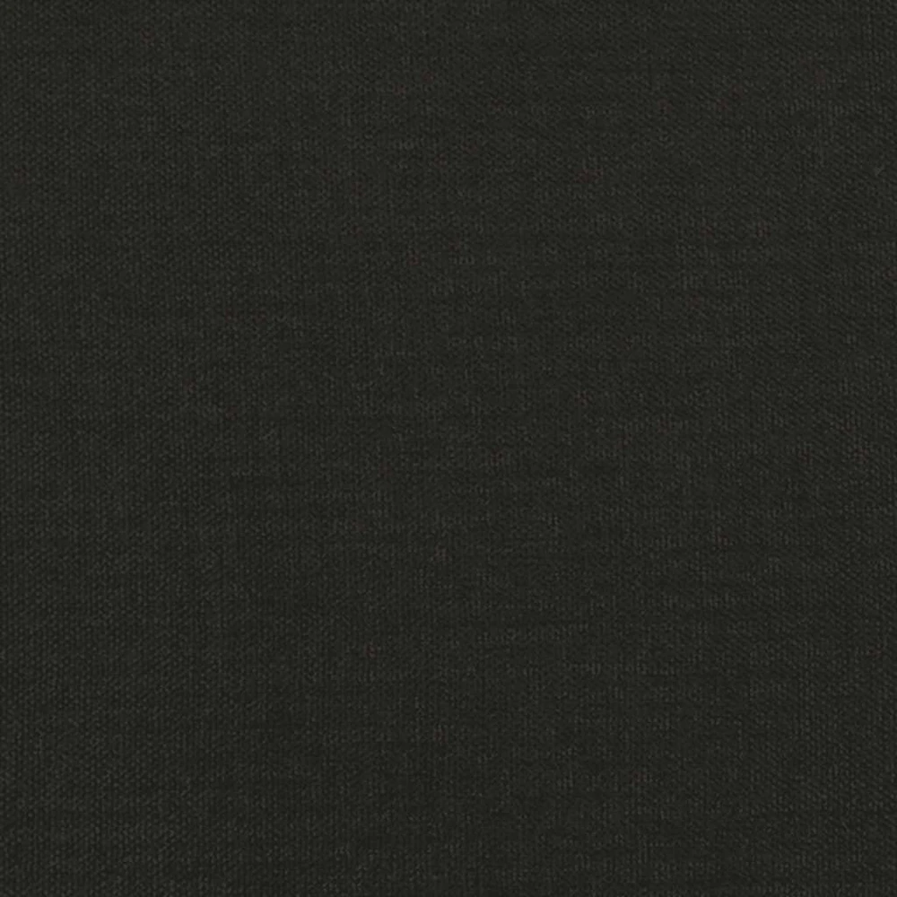 Dvivietė sofa-lova su dvejomis pagalvėmis, juoda, audinys