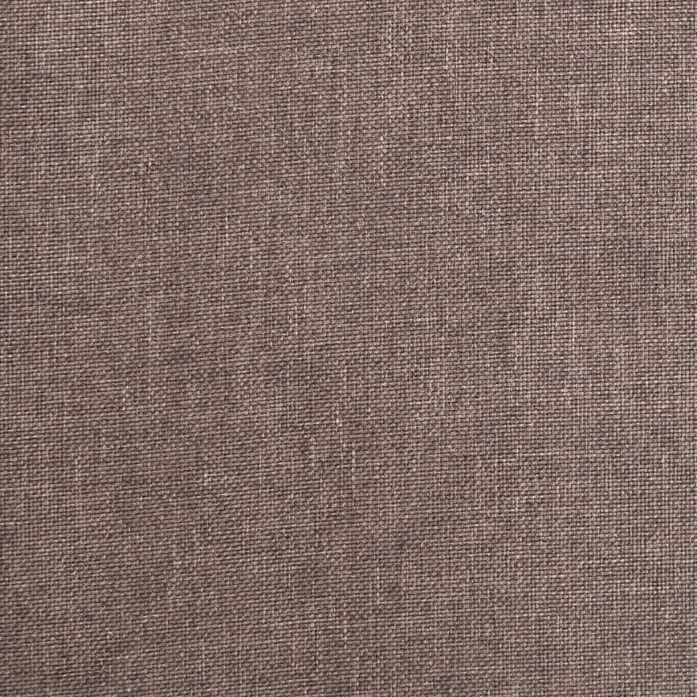 Dvivietė sofa-lova su dvejomis pagalvėmis, taupe, audinys