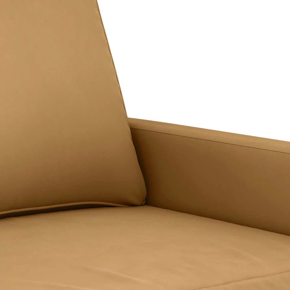 Dvivietė sofa, rudos spalvos, 140cm, aksomas