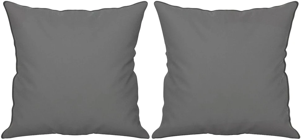 Dvivietė sofa su pagalvėmis, pilka, 120cm, mikropluošto audinys