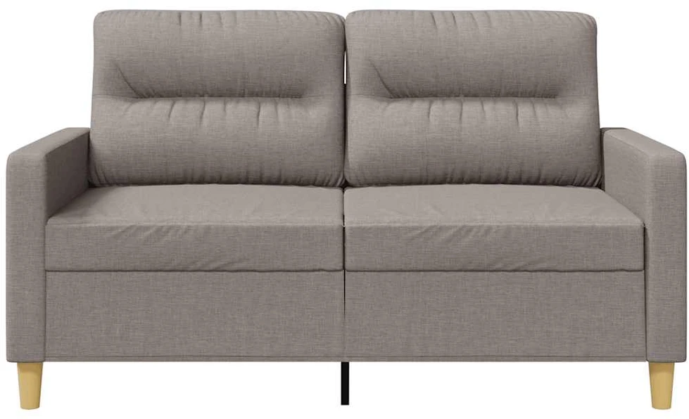 Dvivietė sofa, taupe spalvos, 120cm, audinys