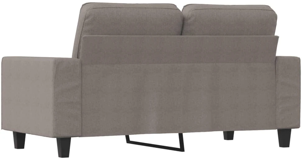 Dvivietė sofa, taupe spalvos, 120cm, audinys