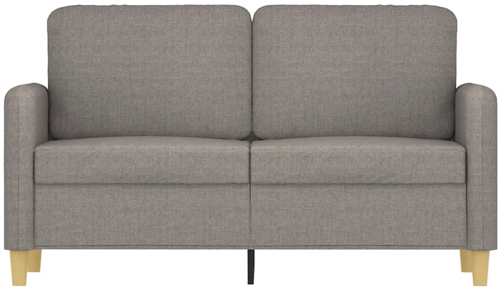 Dvivietė sofa, taupe spalvos, 120cm, audinys