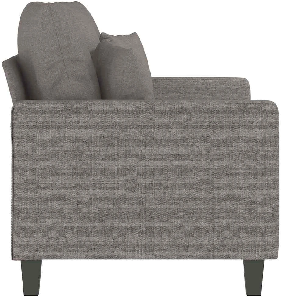 Dvivietė sofa, taupe spalvos, 120cm, audinys