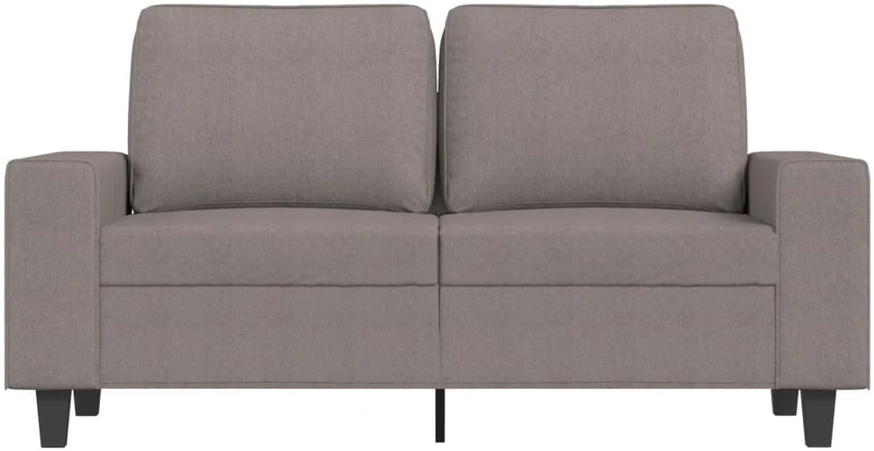 Dvivietė sofa, taupe spalvos, 120cm, audinys