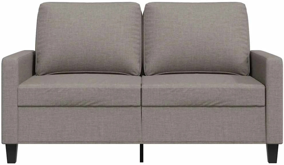 Dvivietė sofa, taupe spalvos, 120cm, audinys