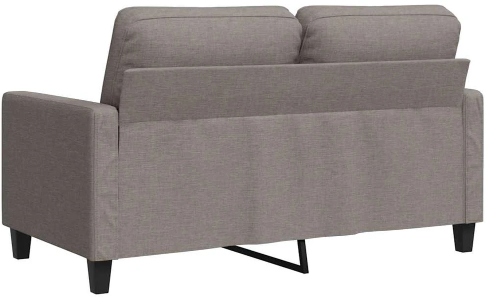 Dvivietė sofa, taupe spalvos, 120cm, audinys