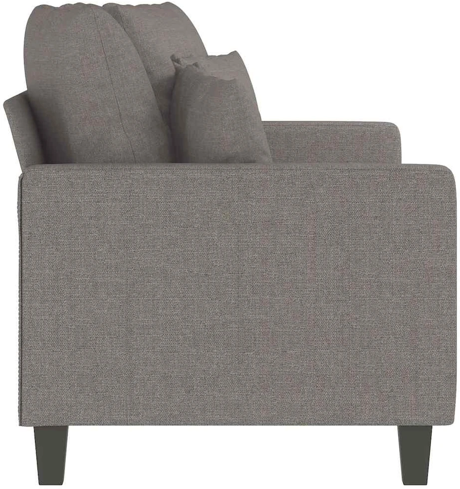 Dvivietė sofa, taupe spalvos, 140cm, audinys