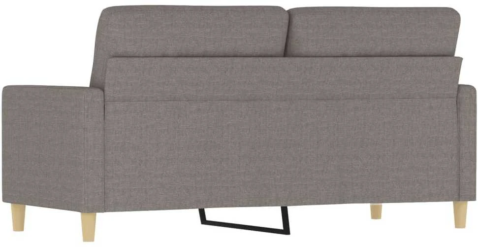 Dvivietė sofa, taupe spalvos, 140cm, audinys