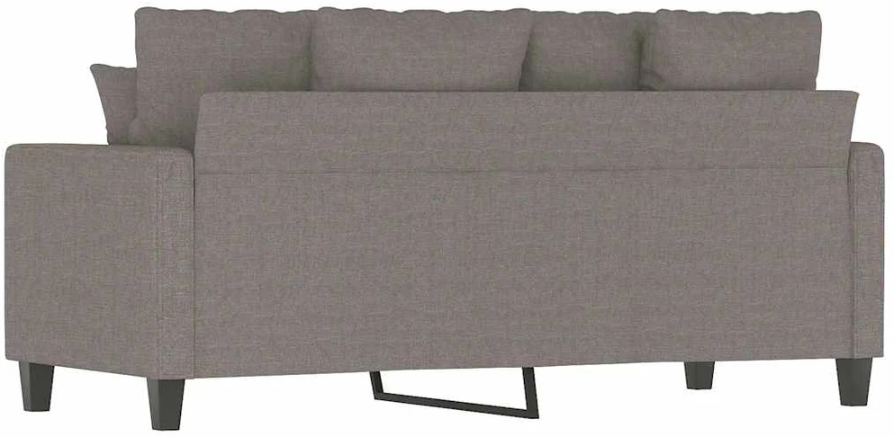 Dvivietė sofa, taupe spalvos, 140cm, audinys