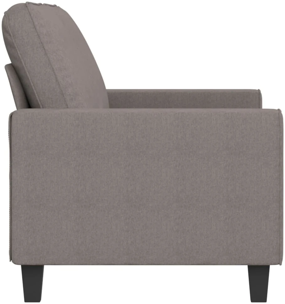 Dvivietė sofa, taupe spalvos, 140cm, audinys