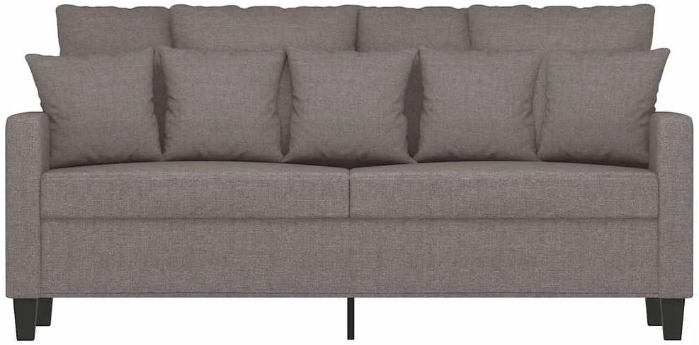 Dvivietė sofa, taupe spalvos, 140cm, audinys