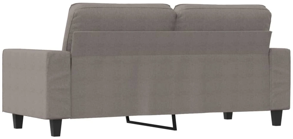 Dvivietė sofa, taupe spalvos, 140cm, audinys