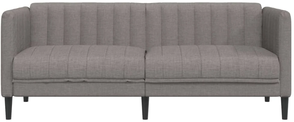 Dvivietė sofa, taupe spalvos, audinys