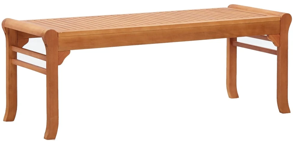 Dvivietis sodo suoliukas, 120cm, eukalipto medienos masyvas