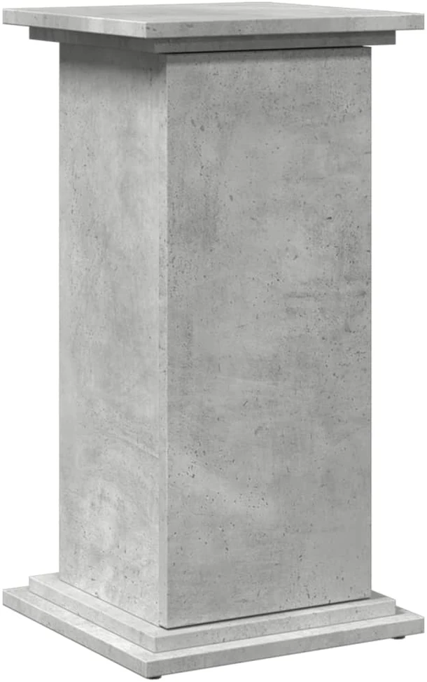 Eksponavimo stovas su lentyna, betono, 31x30x60cm, mediena
