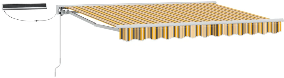 Elektrinė ištraukiama pavėsinė 3 x 2,5 m