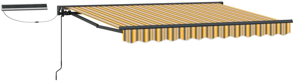 Elektrinė ištraukiama pavėsinė 3 x 2,5 m