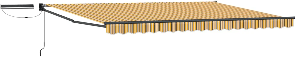 Elektrinė ištraukiama pavėsinė 5 x 3 m
