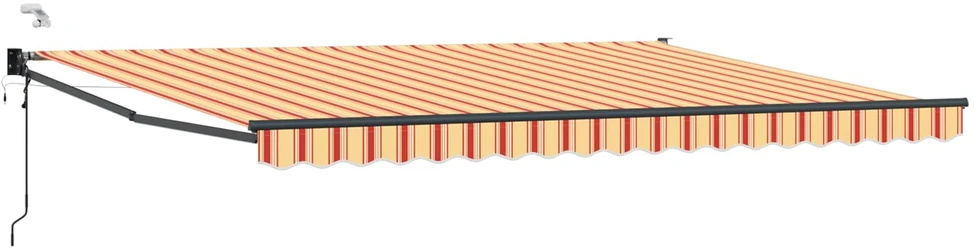 Elektrinė ištraukiama pavėsinė Įvairiaspalvis 5 x 3 m