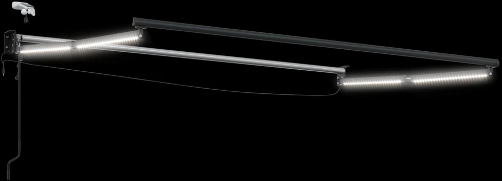 Elektrinė ištraukiama pavėsinė Kreminė 3,5 x 2 m