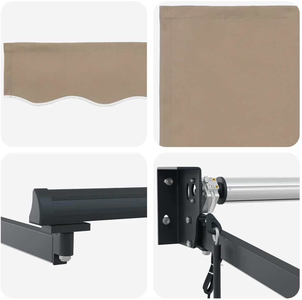 Elektrinė ištraukiama pavėsinė Smėlio 3 x 2,5 m