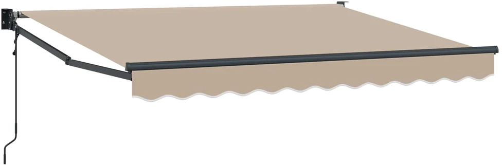 Ištraukiama markizė Smėlio 3,5 x 2 m Poliesteris ir Metalas
