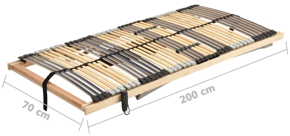 Elektrinės grotelės lovai su 42 lentjuostėmis, 70x200cm