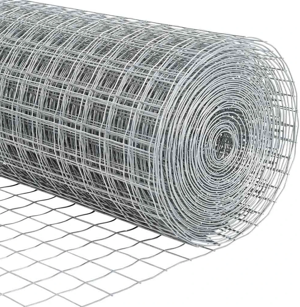 Euro tvora 0,8 x 10 m PVC padengta geležis