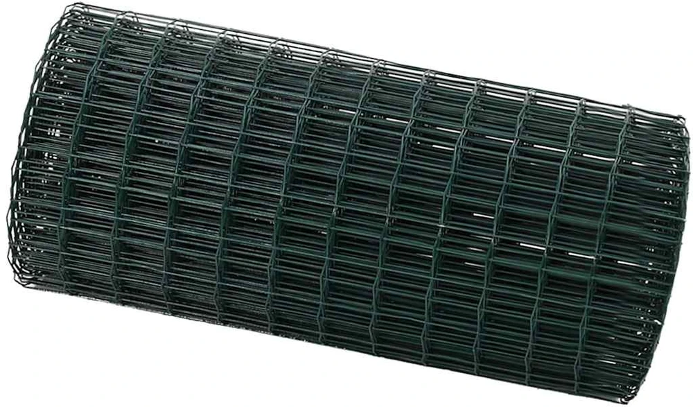 Euro tvora 0,6 x 25 m PVC padengta geležis Žalia
