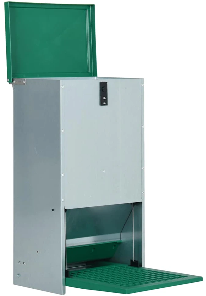 Feedomatic Automatinė naminių paukščių šerykla su pamina, 20kg