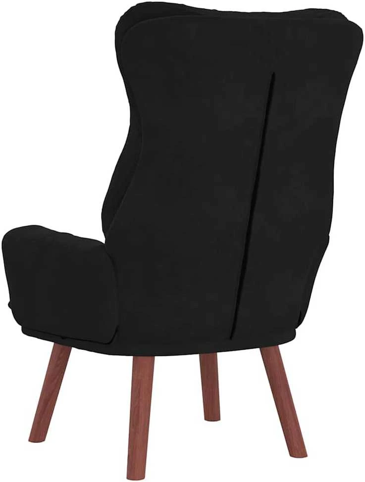 Fotelis krėslas Juoda 69 x 74 x 93 cm Aksomas