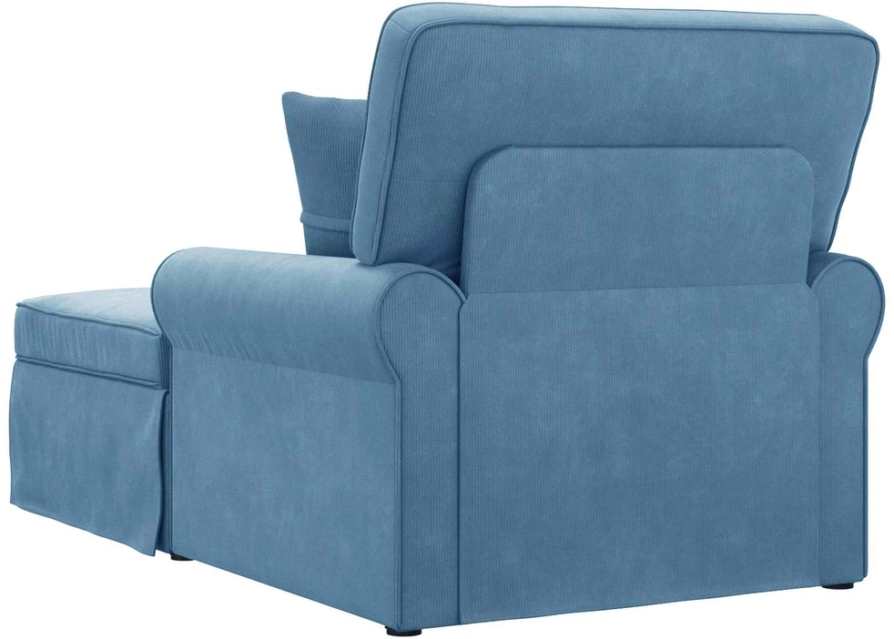 Sofa Faina su sijonu 3 vnt. Mėlyna Kordūrinis audinys