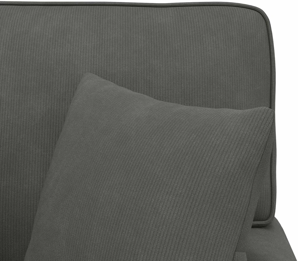 Sofa Faina su sijonu 3 vnt. Tamsiai pilka Kordūrinis audinys